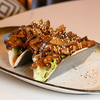 Tacos de picaña de ternera o pato